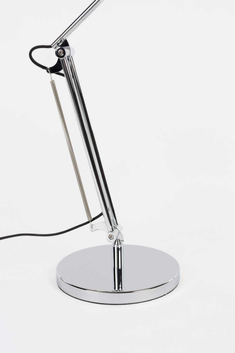 Chrome Adjustable Desk Lamp | Zuiver Reader | Dutchfurniture.com