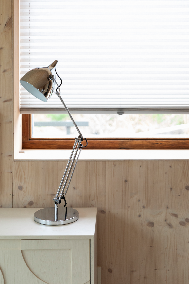 Chrome Adjustable Desk Lamp | Zuiver Reader | Dutchfurniture.com