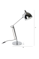 Chrome Adjustable Desk Lamp | Zuiver Reader | Dutchfurniture.com