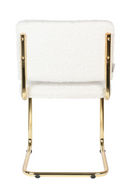 White Modern Cantilever Chairs (2) | Zuiver Teddy | Oroatrade.com
