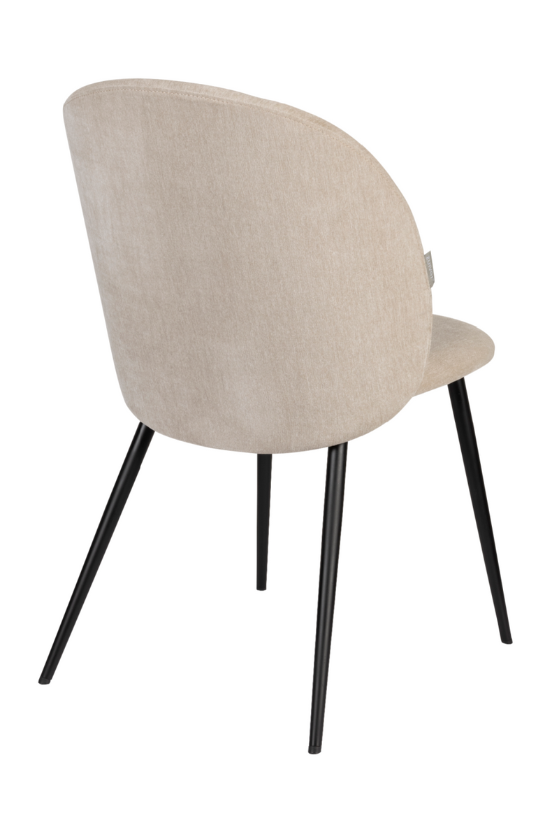 Velvet Curved Dining Chairs (2) | Zuiver Cozy | Dutchfurniture.com