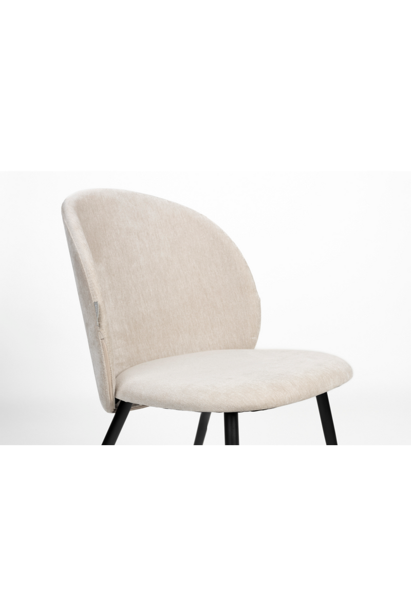 Velvet Curved Dining Chairs (2) | Zuiver Cozy | Dutchfurniture.com