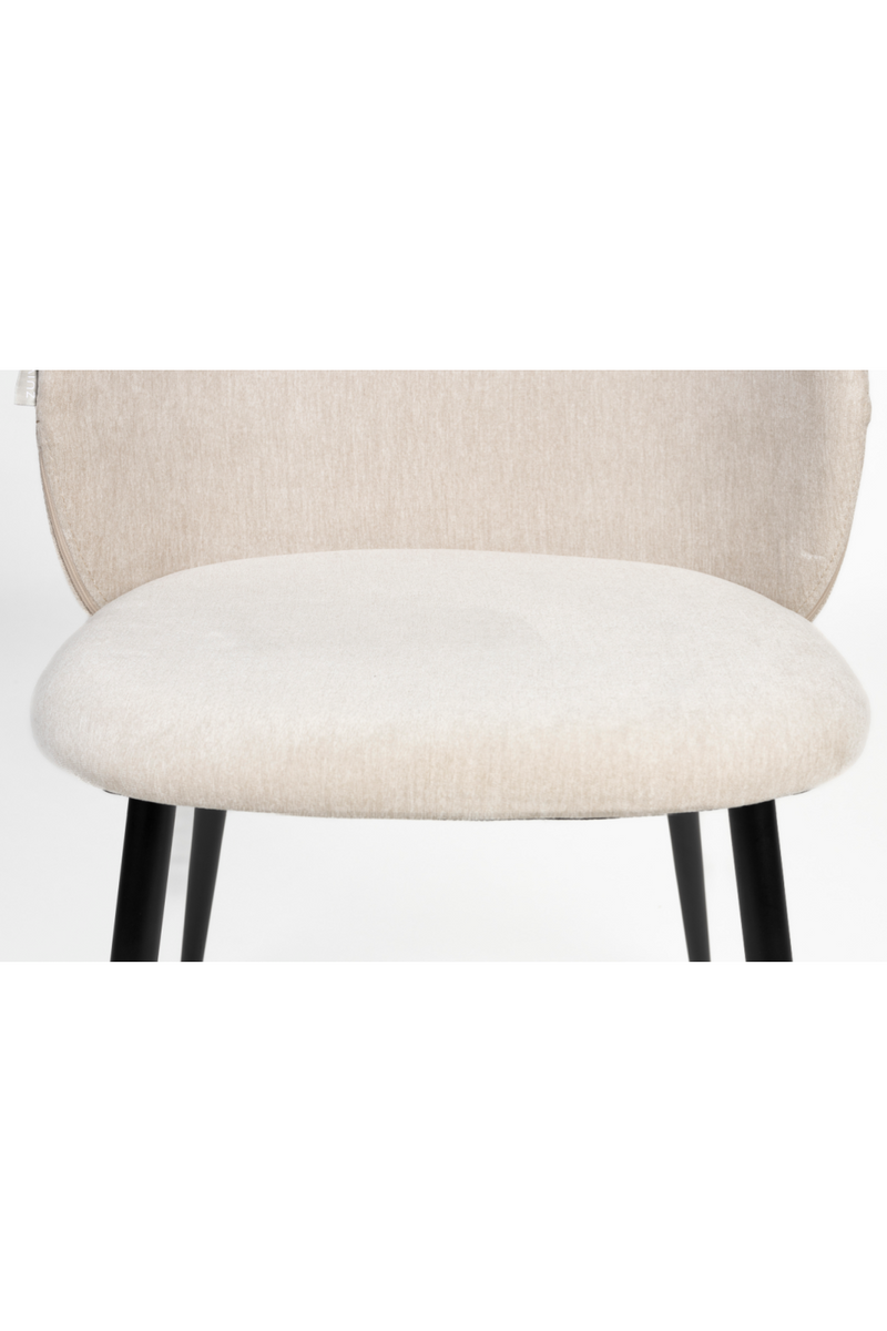 Velvet Curved Dining Chairs (2) | Zuiver Cozy | Dutchfurniture.com