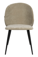 Velvet Curved Dining Chairs (2) | Zuiver Cozy | Dutchfurniture.com