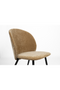 Velvet Curved Dining Chairs (2) | Zuiver Cozy | Dutchfurniture.com