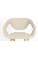 Bouclé Dining Armchairs (2) | Zuiver Flexback | Dutchfurniture.com