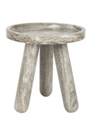 Brown Marble Tripod Side Table | Zuiver Cosmopolitan | Dutchfurniture.com