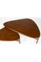 Solid Wood Nested Coffee Tables (2) | Zuiver Isla | Dutchfurniture.com