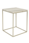 Gray Marble Side Table | Zuiver Stray | Dutchfurniture.com