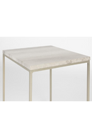 Gray Marble Side Table | Zuiver Stray | Dutchfurniture.com