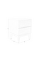 White Wooden Side Table | Zuiver June | Dutchfurniture.com