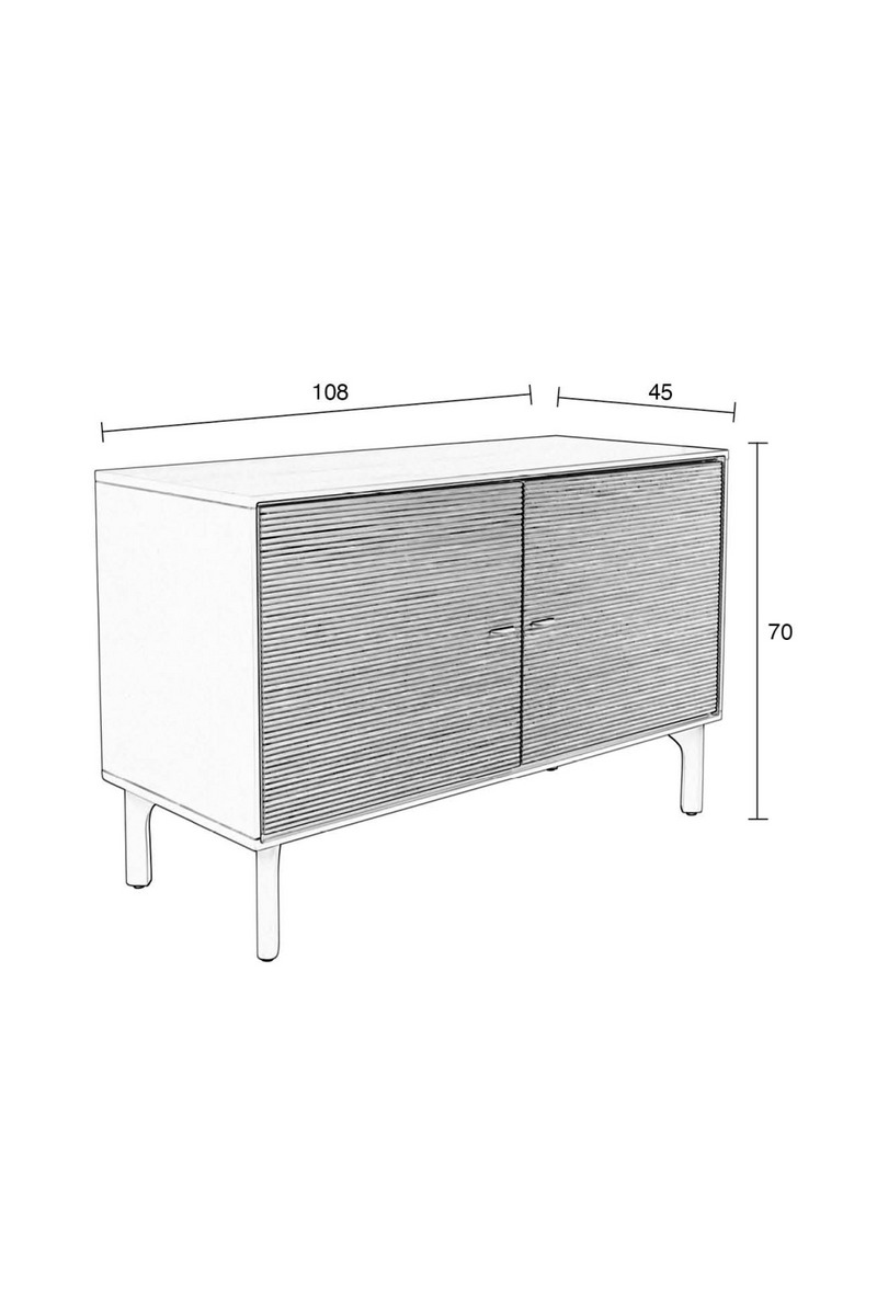 Wooden 2-Door Sideboard | Zuiver Morning | Dutchfurniture.com