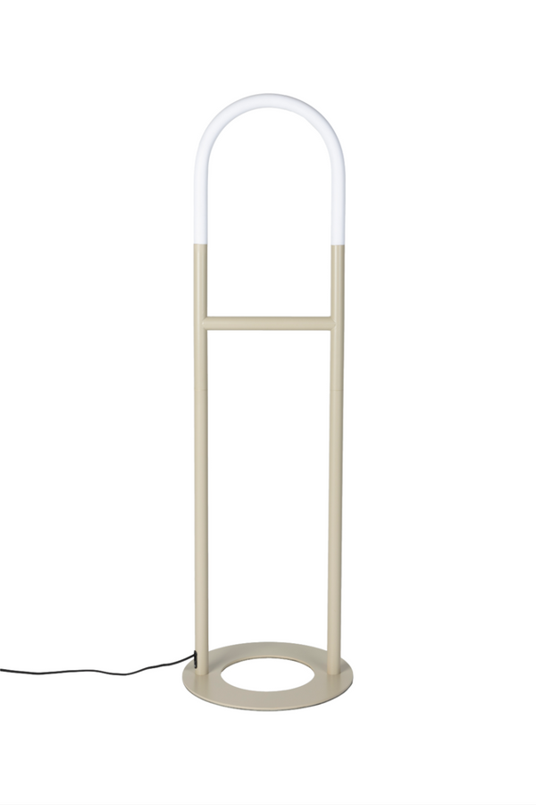 Sculptural Beige Floor Lamp | Zuiver Arch | Dutchfurniture.com