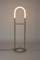 Sculptural Beige Floor Lamp | Zuiver Arch | Dutchfurniture.com