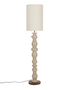 Beige Ceramic Floor Lamp | Zuiver Brew | Dutchfurniture.com