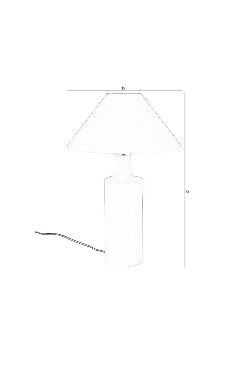 Conical Minimalist Table Lamp | Zuiver Wonders | Dutchfurniture.com