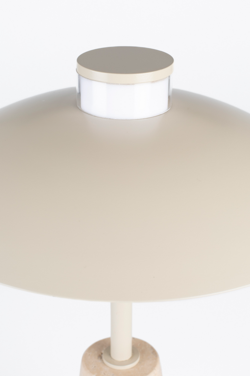 Beige Metal Table Lamp | Zuiver Cole | Dutchfurniture.com