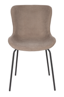 Upholstered Minimalist Dining Chairs (2) | DF Junzo | Dutchfurniture.com