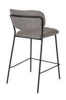 Minimalist Upholstered Counter Stools (2) | DF Jolien | Dutchfurniture.com