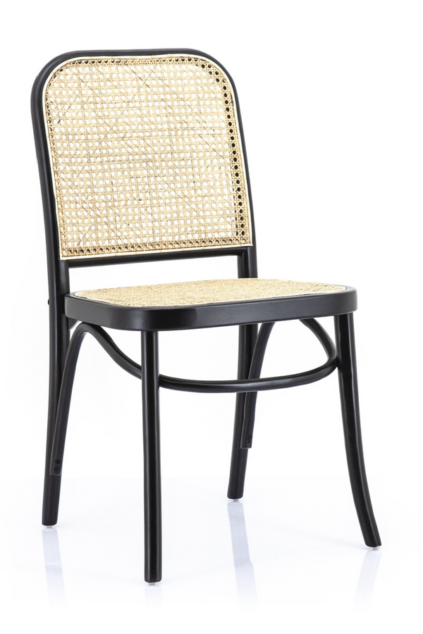 Modern Wicker Dining Chairs (2) | By-Boo Pointe | DutchFurniture.com
