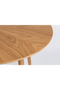 Round Natural Wood Dining Table | DF Fabio | Dutchfurniture.com