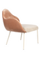 Pink Modern Lounge Chair | Zuiver Friuli | Dutchfurniture.com