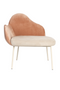 Pink Modern Lounge Chair | Zuiver Friuli | Dutchfurniture.com