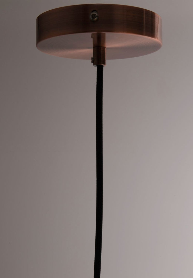 Copper Round Pendant Lamp M | Dutchbone Cooper | DutchFurniture.com