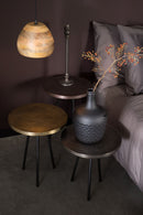 Natural Round Drop Pendant Lamp | Dutchbone Woody | dutchfurniture.com