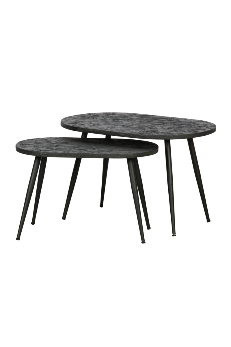 Oval Wood Side Table Set | BePureHome | DutchFurniture.com