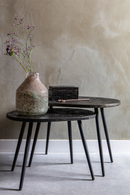 Oval Wood Side Table Set | BePureHome | DutchFurniture.com