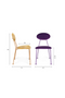 Gold Velvet Dining Chairs (2) | Bold Monkey Kiss The Froggy | OROA TRADE