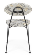 Flower Pattern Dining Chairs (2) | Bold Monkey Kiss The Froggy | OROA TRADE