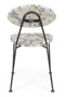 Flower Pattern Dining Chairs (2) | Bold Monkey Kiss The Froggy | OROA TRADE