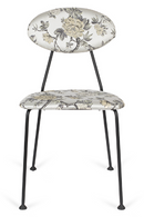 Flower Pattern Dining Chairs (2) | Bold Monkey Kiss The Froggy | OROA TRADE