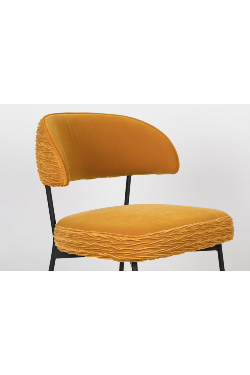 Amber Velvet Dining Chairs (2) | Bold Monkey The Winner | DutchFurniture.com