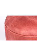 Pink Velvet Ottoman With Fringes | Bold Monkey My Lover and Best Friend | Dutchfurniture.com