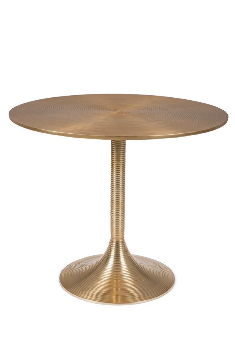 Gold Round Dining Table | Bold Monkey Hypnotising | DutchFurniture.com