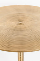 Gold Round Dining Table | Bold Monkey Hypnotising | DutchFurniture.com