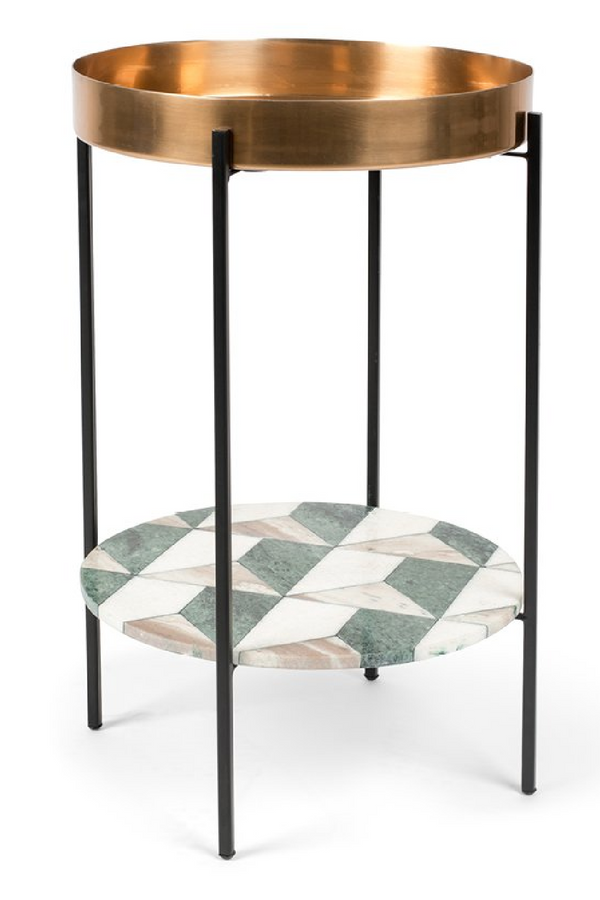 Tray Top End Table | Bold Monkey Another Marble | DutchFurniture.com