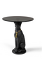 Art Deco Sculptural Side Table | Bold Monkey Proudly Crowned Panther | Oroatrade.com