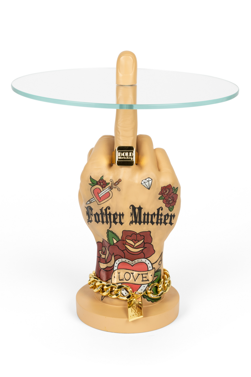 Retro Art Side Table | Bold Monkey Fother Mucker | Dutchfurniture.com