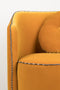 Upholstered Ochre Swivel Chair | Bold Monkey Sassy Granny | DutchFurniture.com