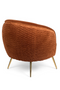 Curved Orange Lounge Chair | Bold Monkey So Curvy | DutchFurniture.com