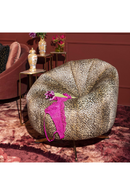 Animal Skin Swivel Lounge Chair | Bold Monkey Where The Sun Doesn't Shine | Dutchfurniture.com