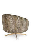 Animal Skin Swivel Lounge Chair | Bold Monkey Where The Sun Doesn't Shine | Dutchfurniture.com