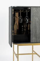 Snake Skin Bar Cabinet | Bold Monkey Ava Morgana | Dutchfurniture.com