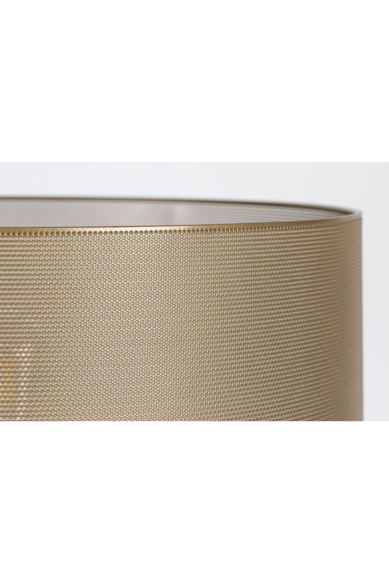 Gold Mesh Floor Lamp | Bold Monkey Sweet Mesh | DutchFurniture.com