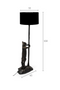 Black Panther Floor Lamp | Bold Monkey No Girlfriend No Problem | DutchFurniture.com