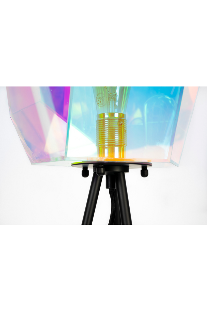 Holographic Shade Floor Lamp | Bold Monkey Diamond Dear | Dutchfurniture.com